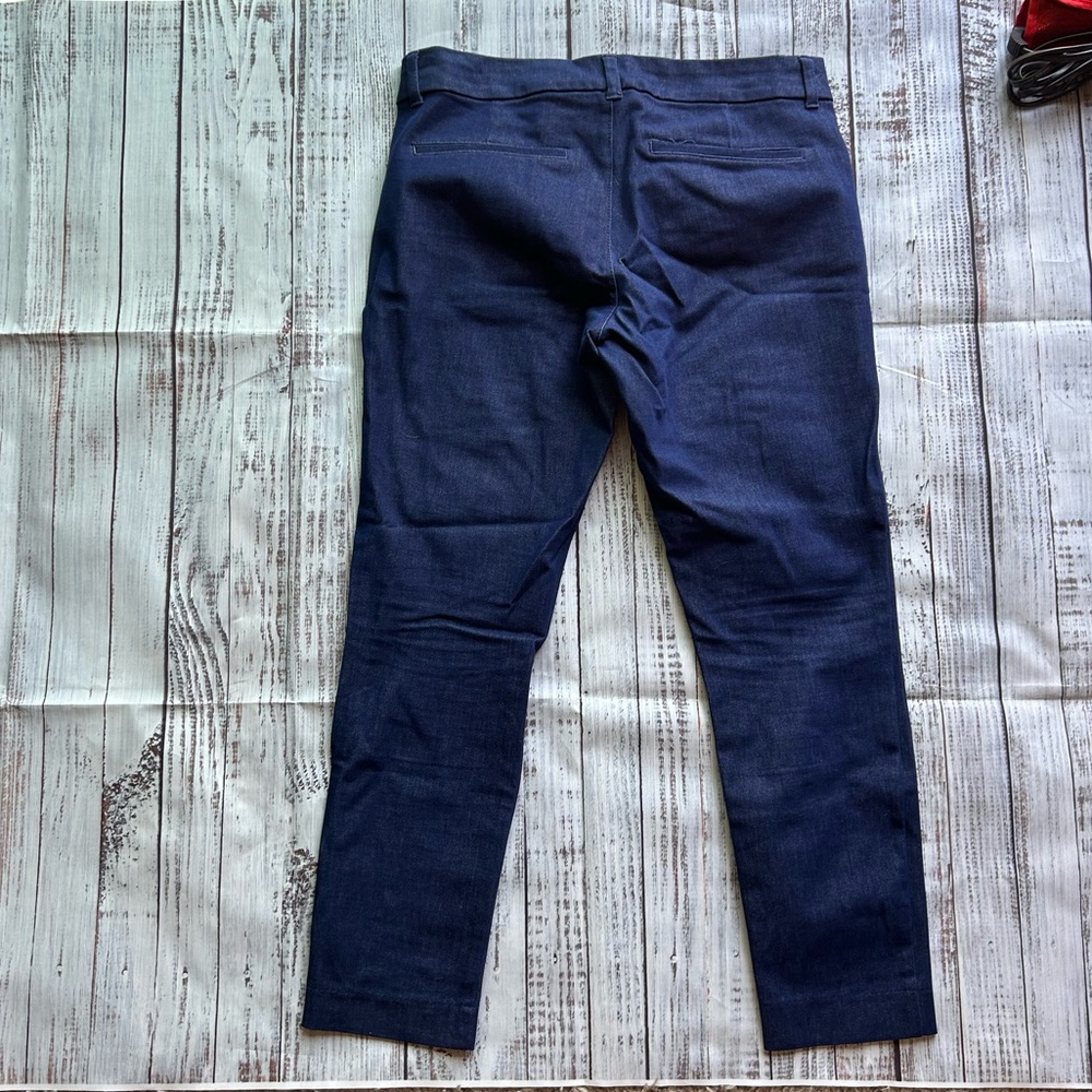 Denim Print Old Navy Pixie Pants - image 2